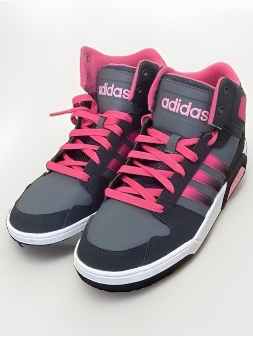 Adidas NEO BB9TIS Mid Top Retro Colorblock Sneakers Youth 7 Women 8.5 NIB
